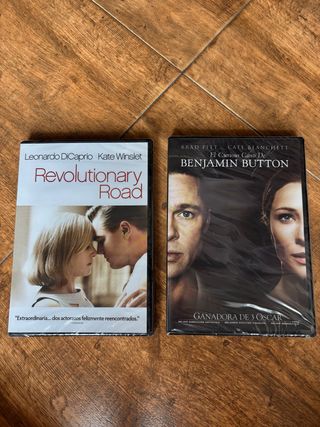 Pack 2 DVD Benjamin Button + Revolutionary Road