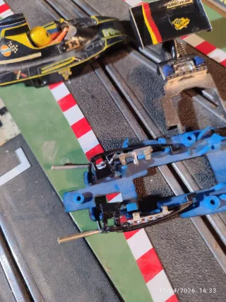 Lote 2 Coches Scalextric F1 Exin