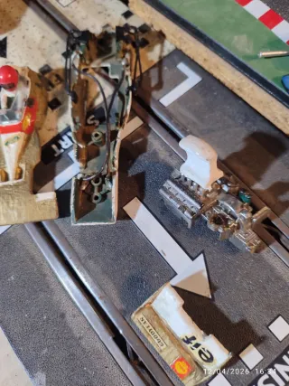 Lote 2 Coches Scalextric F1 Exin