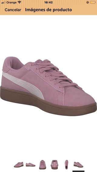Zapatillas Puma Smash 3.0 Hombre Rosa