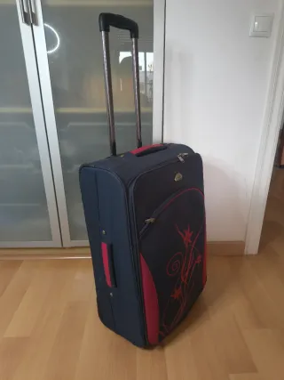 Maleta trolley grande.