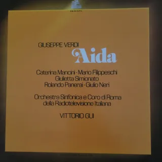 Lote Vinilos Ópera Giuseppe Verdi, Giordano, Rossi