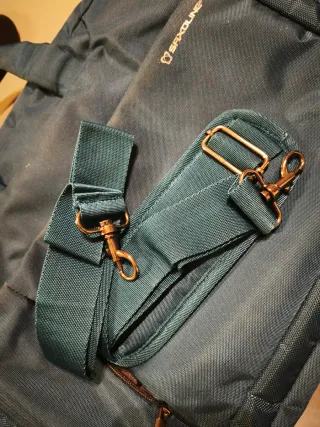 Bolso porta ordenador 17" azul