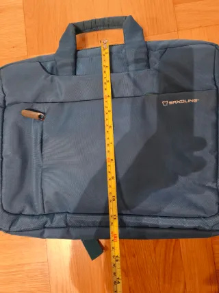 Bolso porta ordenador 17" azul