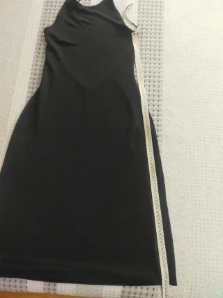 Vestido negro System Action