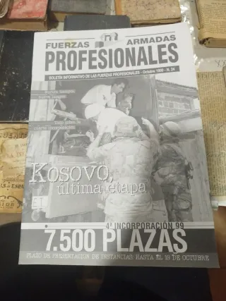 Boletín fuerzas armadas