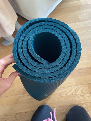 Esterilla Decathlon Pilates Azul