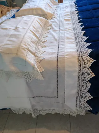 Lenzuolo e federe Bellora misto lino