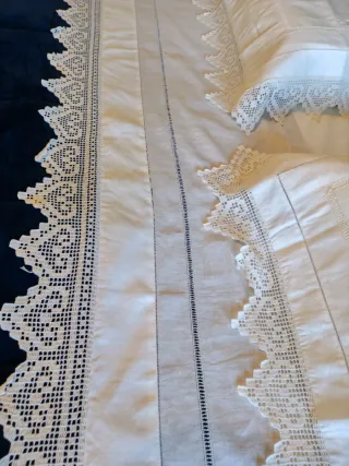 Lenzuolo e federe Bellora misto lino