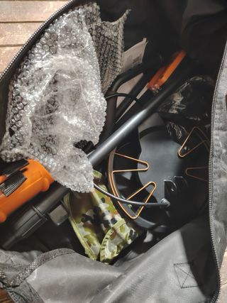 Detector de metales VEVOR con pala y casco