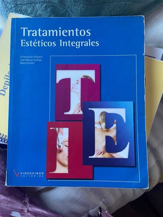 Libros de 1 y 2 grado superior de estetica
