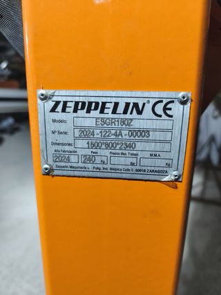 NUEVA- Grúa Tripuntal Reforzada - 1800kg