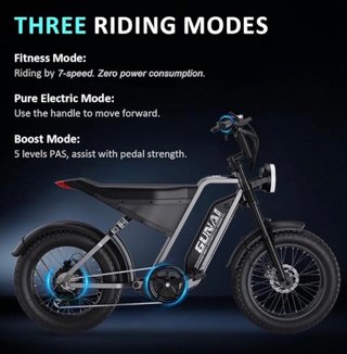 E-bike Fat bike 60km/h All Terrain Gunay-Y