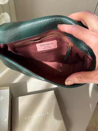 Bolso Piel Verde Coccinelle