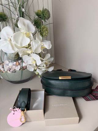 Bolso Piel Verde Coccinelle