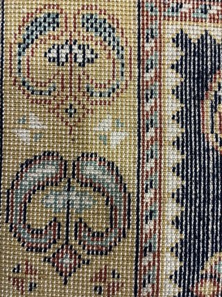 Alfombra Persa Beige y Azul Lana