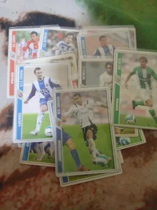 15 cromos Liga 2008: Pulido, Rivera, Lacruz r 610