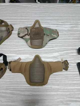 Máscaras Airsoft Tácticas