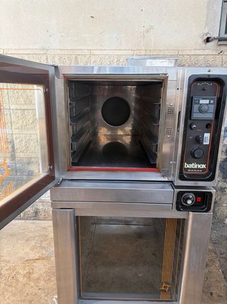 Horno 4 bandejas fermentadora humos