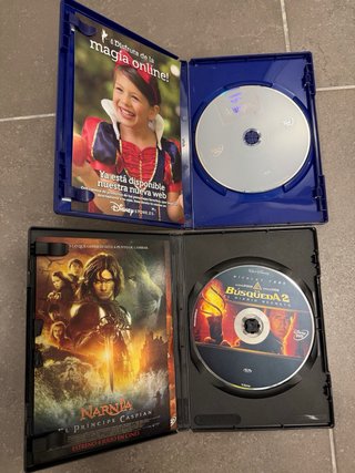 Lote 3 Películas Disney DVD (Español)