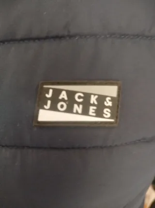 Chaqueta Jack & Jones azul y gris