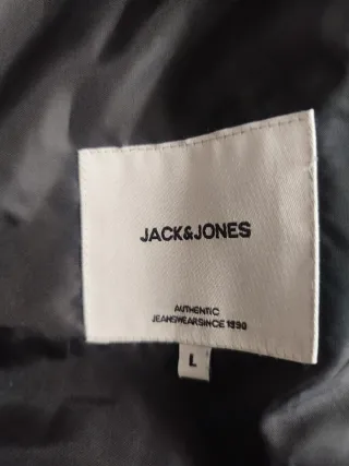 Chaqueta Jack & Jones azul y gris