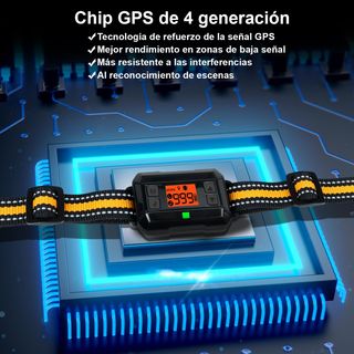 Valla GPS Perros 4Gen Sistema Inalámbrico f810plus