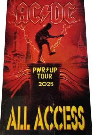 AC/DC BACKSTAGE PWR/UP Tour 2025 All Access Pass