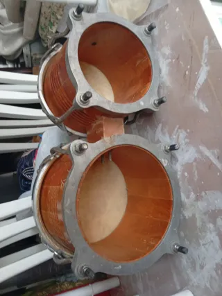 Bongo con pelle di ricambio