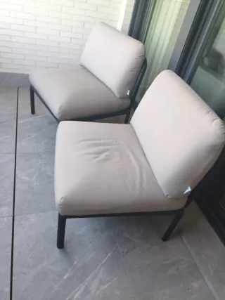 Sofá modular Nardi beige y gris