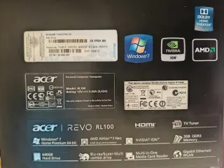 Acer Revo RL100 PC Negro