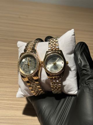 Relojes Mujer Oro y Plata