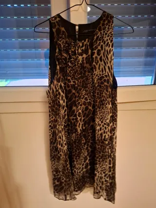 Abito Zara animalier taglia L