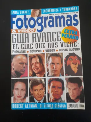 Revistas Fotogramas1991 y 1994
