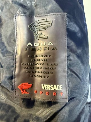 Chaqueta Versace Sport Impermeable Talla 50