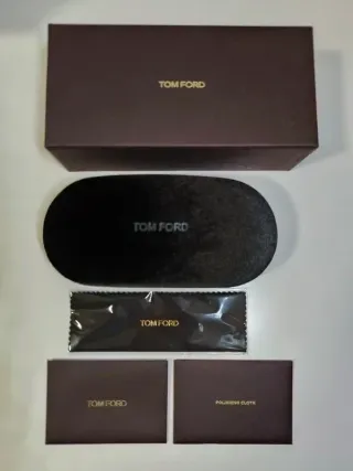 Funda Gafas Tom Ford Marrón Sin Estrenar