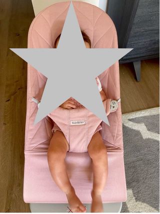 Hamaca BabyBjörn Bliss Rosa. Como nueva.
