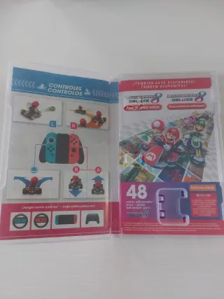 Caja Juego Mario Kart 8 Deluxe Switch