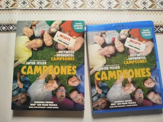 Blu-ray Campeones Edición Especial 2 Discos