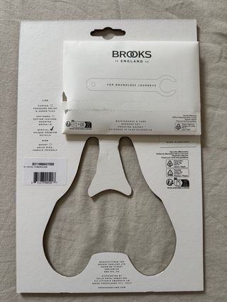 Sillín Brooks B17 Titanio Negro