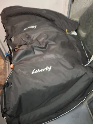 Manta Piaggio Liberty 2017-2018 Negra