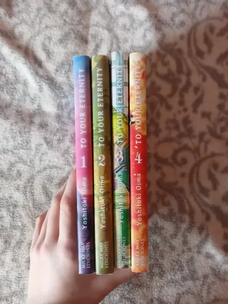 Mangas to your eternity n°1-4 y llavero