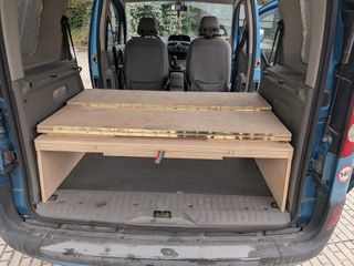 Mueble Cama Camper Madera