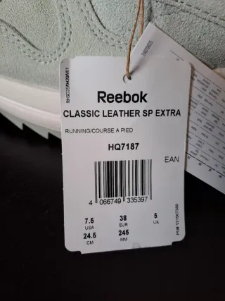 Reebok Classic Leather Zapatillas Verde claro