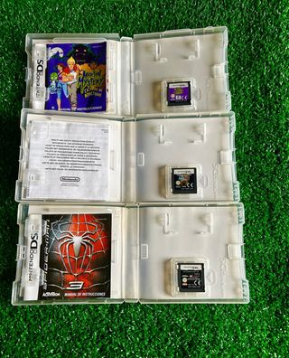 Pack 3 Videojuegos Nintendo DS