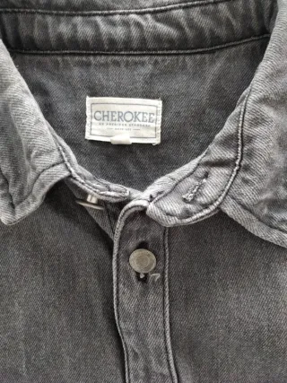 Sobrecamisa vaquera gris