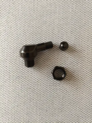 Válvula neumático acodada moto/coche