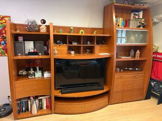 Mueble salón Banak madera