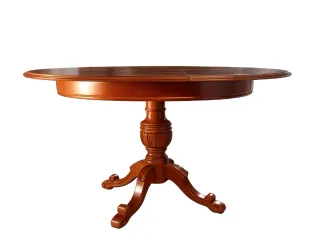 Mesa redonda extensible madera maciza