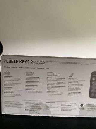 Teclado inalámbrico Logitech K380S Bluetooth Negro